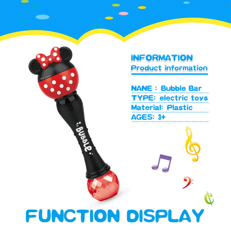 Princess Bubble Blower Bubble Maker Machine With Light And Music Automatic Bubble Wands For Toddlers