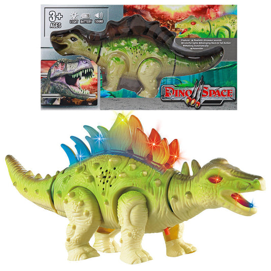 Multifunction Battery Operated Stegosaurus Walking Dinosaur Cheap Dino Worlds Electric Dinosaur Toys For Boys