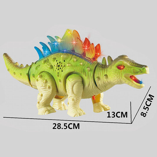 Multifunction Battery Operated Stegosaurus Walking Dinosaur Cheap Dino Worlds Electric Dinosaur Toys For Boys