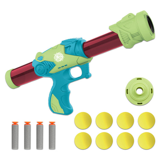 EVA Ball Soft Bullets Popper Air Shooting Gun Dinosaur Theme Outdoor Sniper Foam Balls Gun Toys For Boys