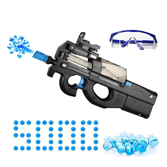 Electric Gel Balls Blaster Guns Shooting Game With 5000 Splatrballs Outdoor Toys P90 Splatter Ball Gun Blaster For Adults